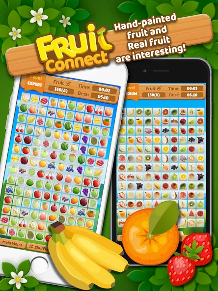 Скачать Fruit Connect — Много жизней и подсказок — скриншот 5