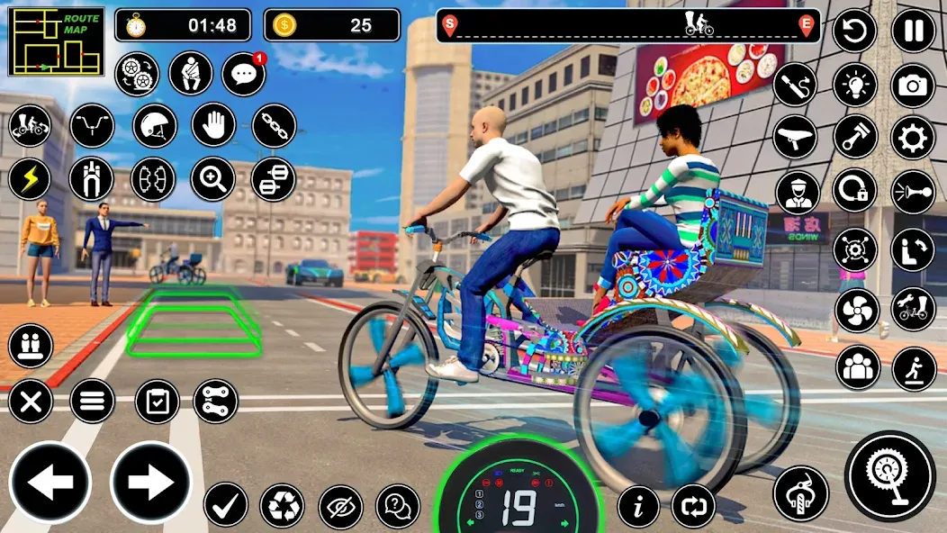 Скачать BMX Cycle Games 3D Cycle Race — Безлимитные деньги и все велосипеды — скриншот 4