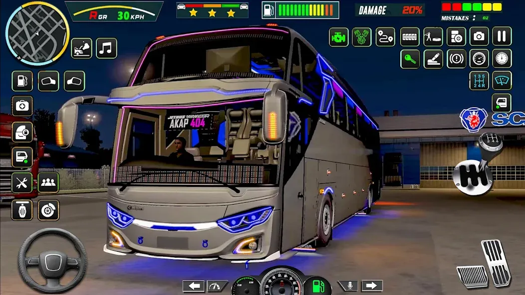 Скачать Public Coach Bus Driving Game на Андроид с модом — Безлимитные деньги и топливо — скриншот 1 Скачать Public Coach Bus Driving Game на Андроид с модом — Безлимитные деньги и топливо — скриншот 1