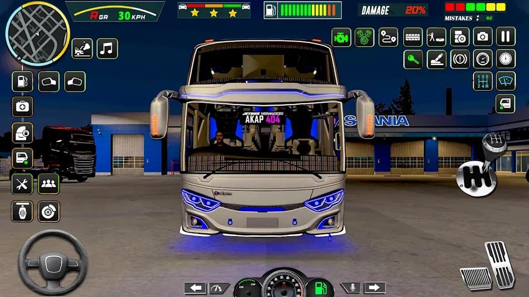 Скачать Public Coach Bus Driving Game на Андроид с модом — Безлимитные деньги и топливо — скриншот 2 Скачать Public Coach Bus Driving Game на Андроид с модом — Безлимитные деньги и топливо — скриншот 2