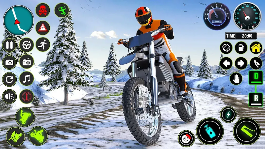 GT Bike Racing Game Moto Stunt взлом APK — Безлимитные деньги и все мотоциклы открыты — скриншот 3
