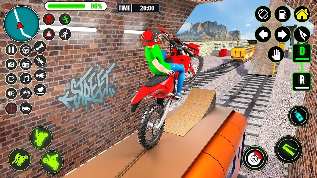 GT Bike Racing Game Moto Stunt взлом APK — Безлимитные деньги и все мотоциклы открыты — скриншот 5