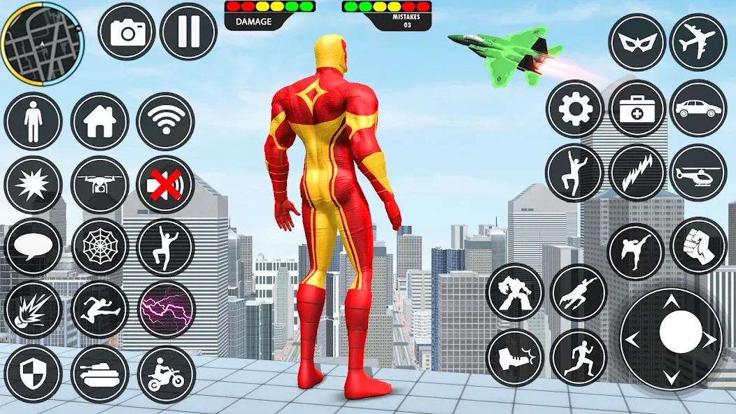 Скачать Rope Hero: Speed Hero Games — Безлимитные деньги и суперскорость — скриншот 2