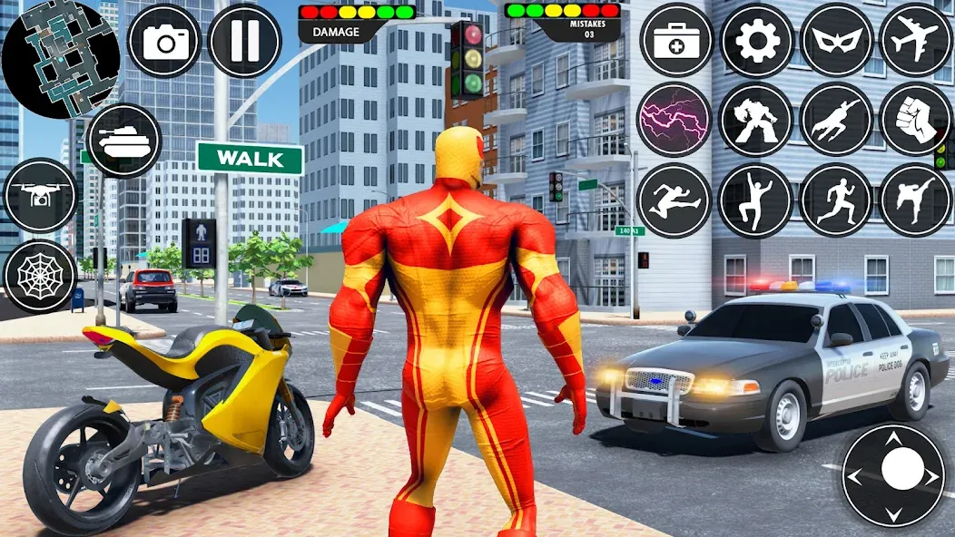 Скачать Rope Hero: Speed Hero Games — Безлимитные деньги и суперскорость — скриншот 3