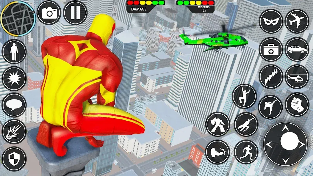Скачать Rope Hero: Speed Hero Games — Безлимитные деньги и суперскорость — скриншот 5