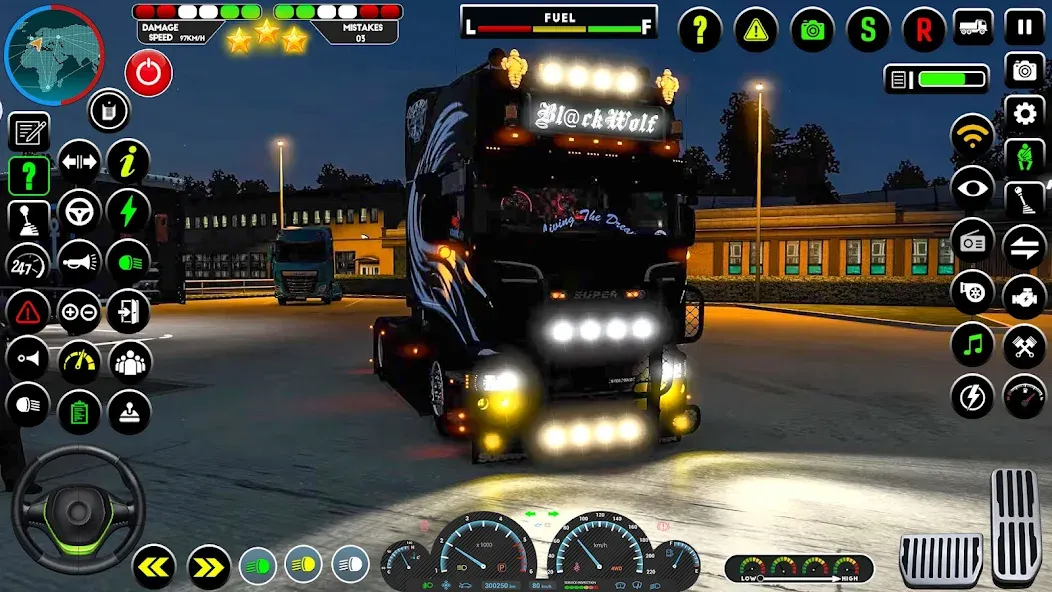 Скачать Truck Driving Euro Truck Game — Открыты все грузовики и трассы — скриншот 1