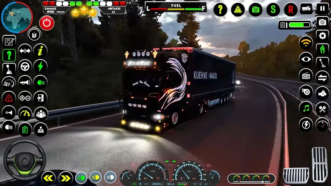 Скачать Truck Driving Euro Truck Game — Открыты все грузовики и трассы — скриншот 2