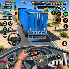 Скачать Truck Driving Euro Truck Game — Открыты все грузовики и трассы