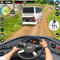 Скачать Offroad Bus Simulator Bus Game на Андроид с модом — Безлимитные деньги и все автобусы открыты