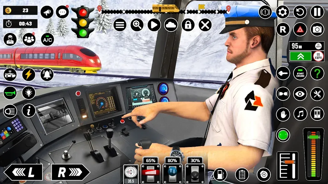 Railway Train Simulator Games (Мод: Безлимитные деньги и все поезда открыты) — скачать на Андроид — скриншот 1 Railway Train Simulator Games (Мод: Безлимитные деньги и все поезда открыты) — скачать на Андроид — скриншот 1