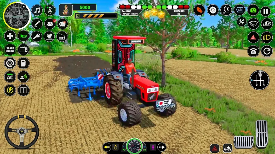 Tractor Driving - Tractor Game взлом на Андроид — Без рекламы и много денег — скриншот 5