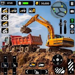 Snow Offroad Construction Game — Безлимитные деньги и топливо, скачать мод APK