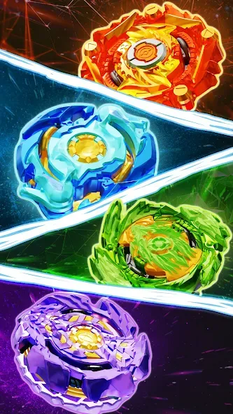 Spinner Battle: Merge Master — Безлимитные монеты и все скины, скачать мод APK — скриншот 2