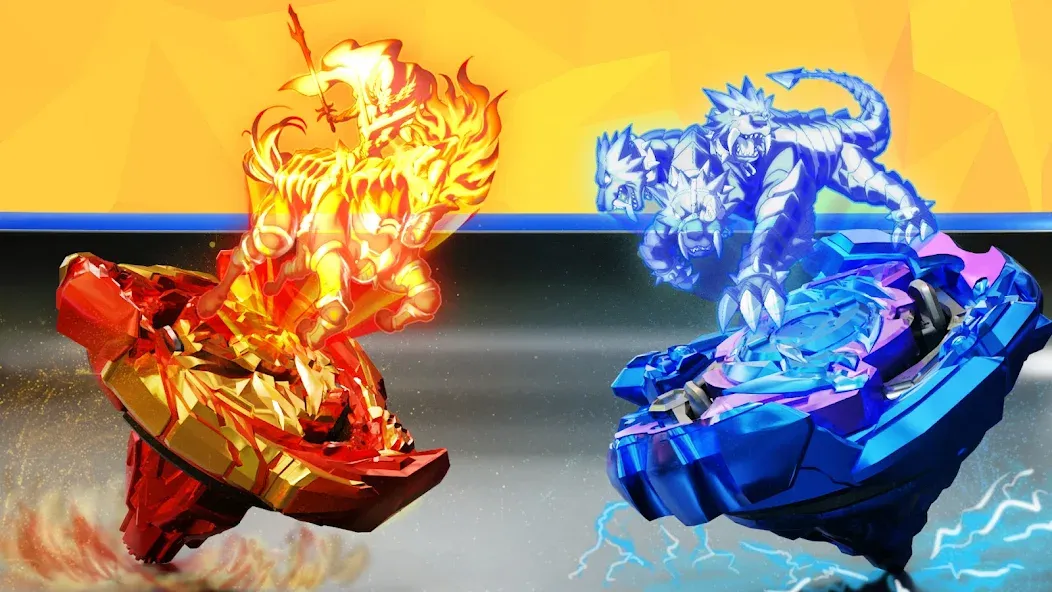Spinner Battle: Merge Master — Безлимитные монеты и все скины, скачать мод APK — скриншот 4