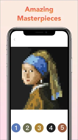 Скачать Pixel Art Book-Color By Number бесплатно — Все раскраски и подсказки открыты — скриншот 3