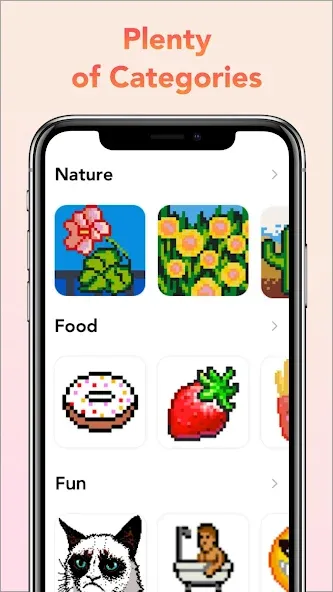 Скачать Pixel Art Book-Color By Number бесплатно — Все раскраски и подсказки открыты — скриншот 4