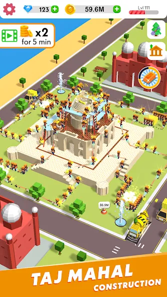 Idle Construction 3D MOD APK скачать на Андроид — Безлимитные деньги и ресурсы — скриншот 5 Idle Construction 3D MOD APK скачать на Андроид — Безлимитные деньги и ресурсы — скриншот 5
