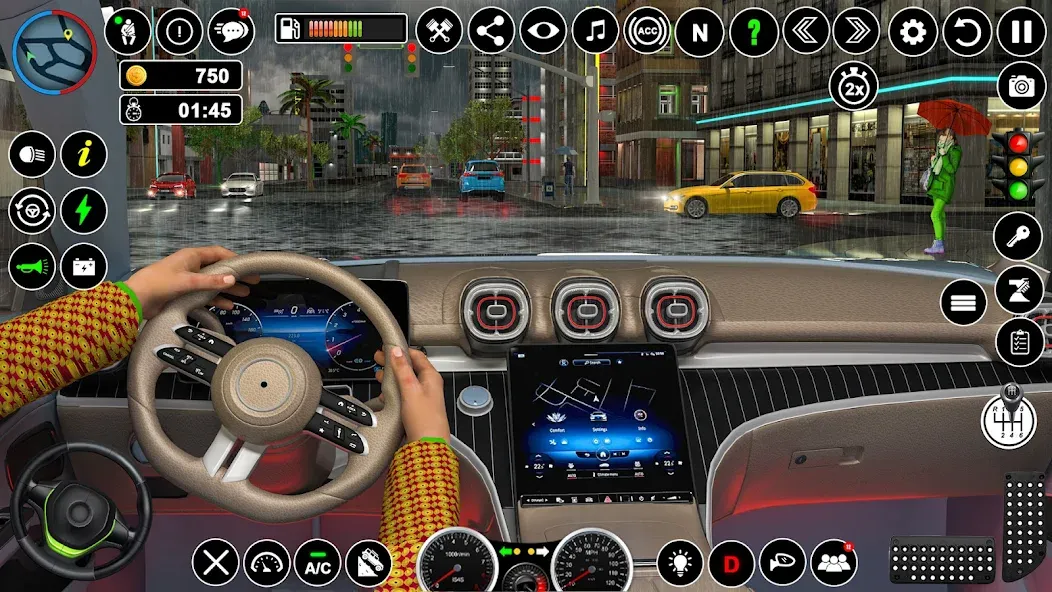 Russian Taxi Driving Simulator — последняя версия с модом (Безлимитные деньги и все машины открыты) — скриншот 1 Russian Taxi Driving Simulator — последняя версия с модом (Безлимитные деньги и все машины открыты) — скриншот 1