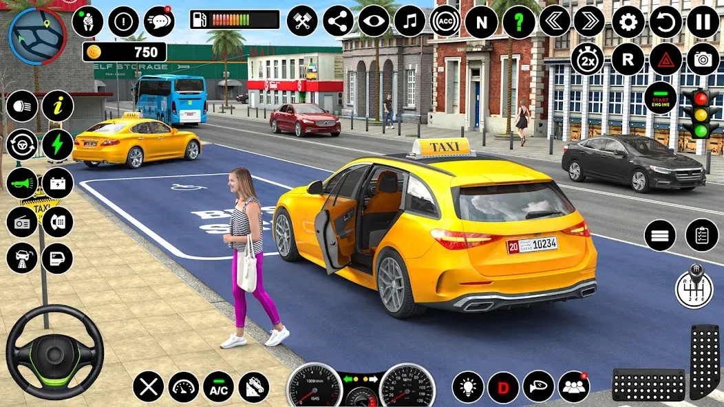 Russian Taxi Driving Simulator — последняя версия с модом (Безлимитные деньги и все машины открыты) — скриншот 4 Russian Taxi Driving Simulator — последняя версия с модом (Безлимитные деньги и все машины открыты) — скриншот 4