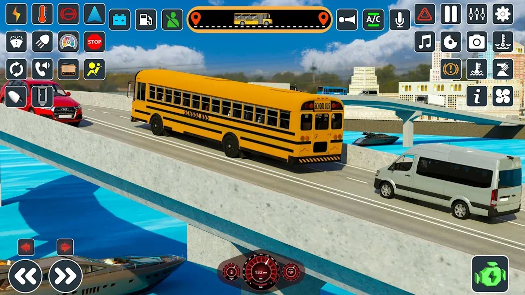 Скачать School Bus 3d : City Bus Games — Безлимитные деньги и все автобусы — скриншот 4 Скачать School Bus 3d : City Bus Games — Безлимитные деньги и все автобусы — скриншот 4