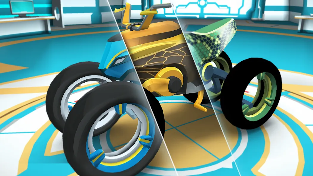 Скачать Gravity Rider: Space Bike Race бесплатно — Безлимитные деньги и топливо — скриншот 1