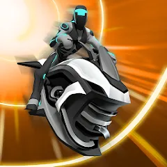 Скачать Gravity Rider: Space Bike Race бесплатно — Безлимитные деньги и топливо