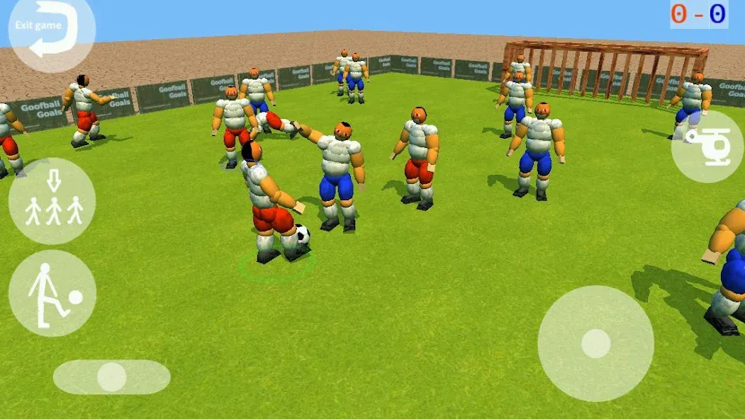 Goofball Goals Soccer Game 3D — последняя версия с модом (Безлимитные деньги и все мячи) — скриншот 1 Goofball Goals Soccer Game 3D — последняя версия с модом (Безлимитные деньги и все мячи) — скриншот 1