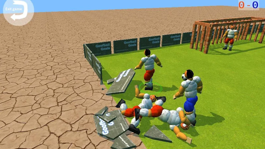 Goofball Goals Soccer Game 3D — последняя версия с модом (Безлимитные деньги и все мячи) — скриншот 2 Goofball Goals Soccer Game 3D — последняя версия с модом (Безлимитные деньги и все мячи) — скриншот 2