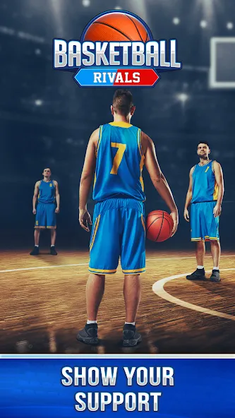Скачать мод Basketball Rivals: Sports Game — Безлимитные деньги и энергия — скриншот 5 Скачать мод Basketball Rivals: Sports Game — Безлимитные деньги и энергия — скриншот 5