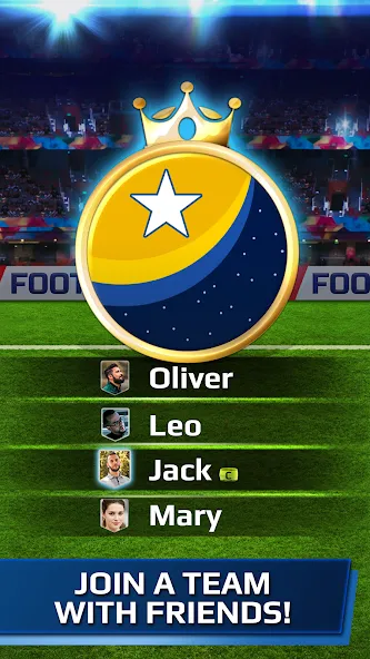 Скачать Football Rivals: Soccer Game на Андроид с модом — Безлимитные монеты и энергия — скриншот 2 Скачать Football Rivals: Soccer Game на Андроид с модом — Безлимитные монеты и энергия — скриншот 2