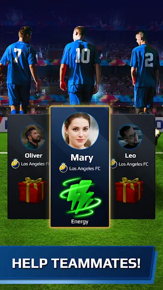 Скачать Football Rivals: Soccer Game на Андроид с модом — Безлимитные монеты и энергия — скриншот 4 Скачать Football Rivals: Soccer Game на Андроид с модом — Безлимитные монеты и энергия — скриншот 4