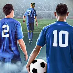 Скачать Football Rivals: Soccer Game на Андроид с модом — Безлимитные монеты и энергия