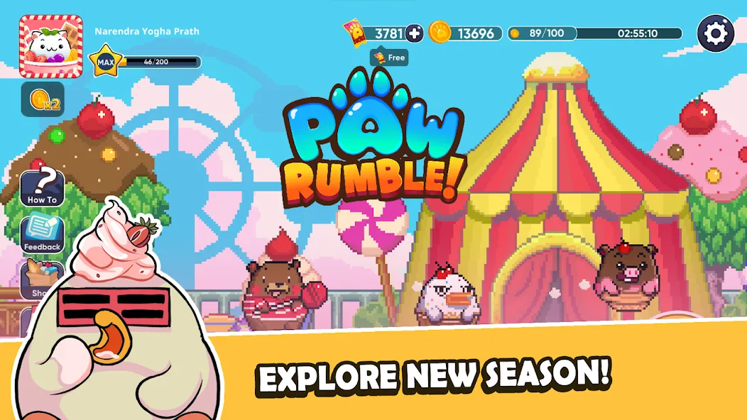 Скачать Paw Rumble последней версии — Безлимитные монеты и разблокированы уровни — скриншот 5 Скачать Paw Rumble последней версии — Безлимитные монеты и разблокированы уровни — скриншот 5