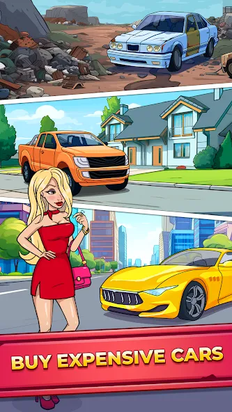 Мод Rich Inc. Business & Idle Life — Много денег и алмазов, скачать APK — скриншот 4 Мод Rich Inc. Business & Idle Life — Много денег и алмазов, скачать APK — скриншот 4