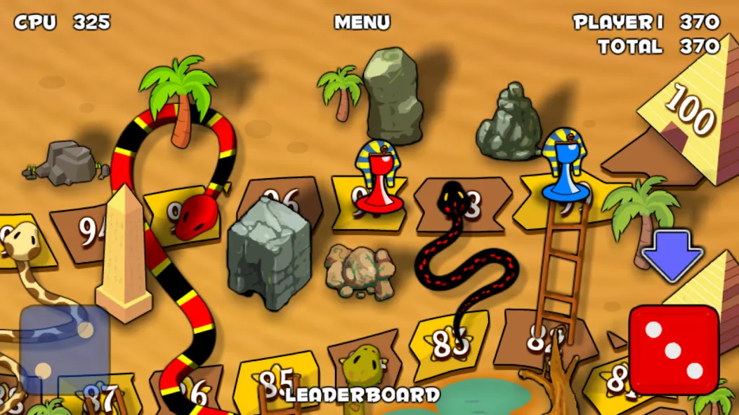 Snakes and Ladders — взломанная версия, Без рекламы и бесконечные ходы — скриншот 2 Snakes and Ladders — взломанная версия, Без рекламы и бесконечные ходы — скриншот 2