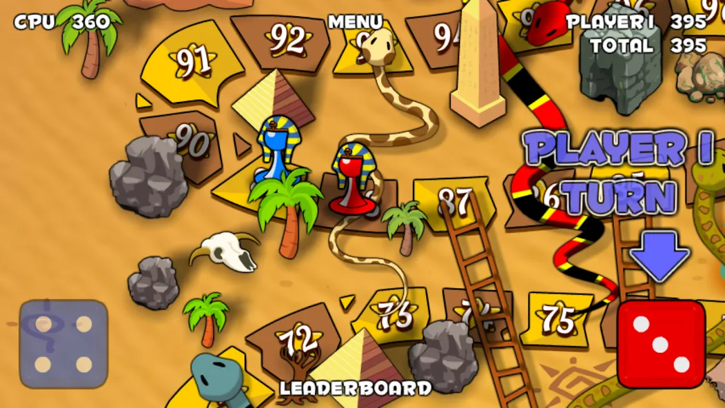 Snakes and Ladders — взломанная версия, Без рекламы и бесконечные ходы — скриншот 3 Snakes and Ladders — взломанная версия, Без рекламы и бесконечные ходы — скриншот 3
