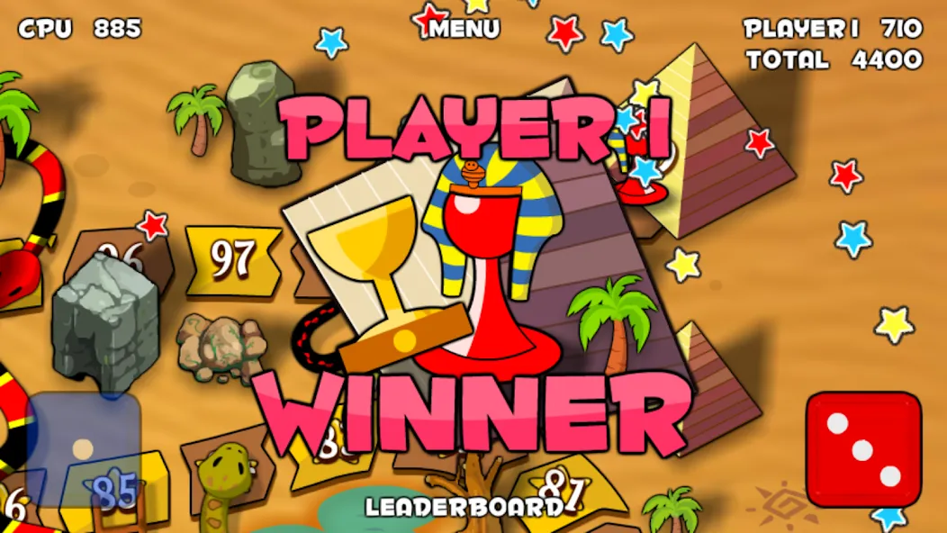 Snakes and Ladders — взломанная версия, Без рекламы и бесконечные ходы — скриншот 4 Snakes and Ladders — взломанная версия, Без рекламы и бесконечные ходы — скриншот 4