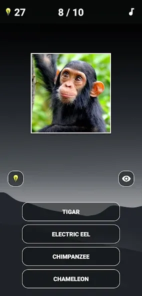 Animal Quiz: Guess the Animal взломанный APK — Все животные разблокированы и подсказки бесконечны — скриншот 1