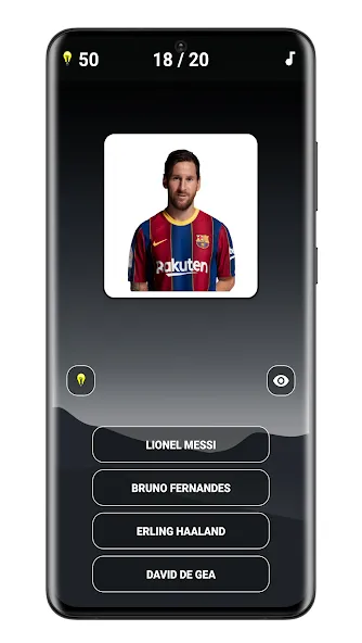 Guess The Soccer Player Quiz — скачать мод: Открыты все уровни и подсказки — скриншот 1 Guess The Soccer Player Quiz — скачать мод: Открыты все уровни и подсказки — скриншот 1