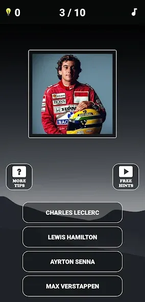 Formula 1:Guess F1 Driver Quiz мод на Андроид: Все гонщики разблокированы — скриншот 1