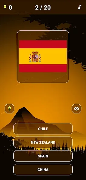Geography Quiz - World Flags 1 — последняя версия с модом (Открыты все флаги и уровни) — скриншот 1