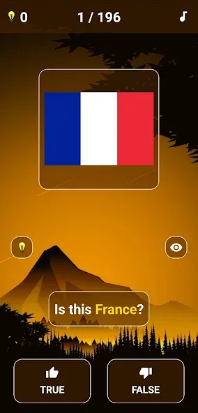 Geography Quiz - World Flags 1 — последняя версия с модом (Открыты все флаги и уровни) — скриншот 3