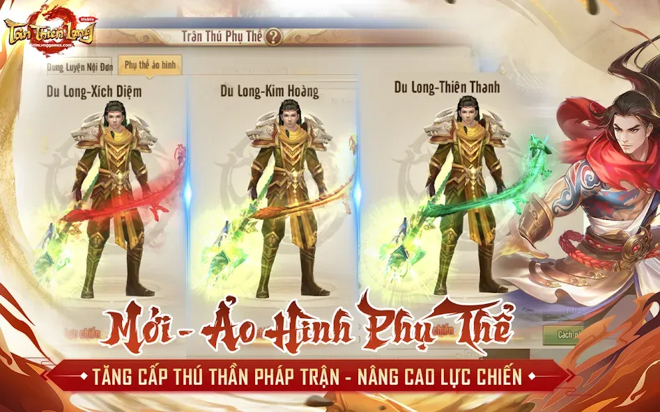 Скачать Tân Thiên Long Mobile на Андроид с модом — Безлимитные деньги и алмазы — скриншот 3
