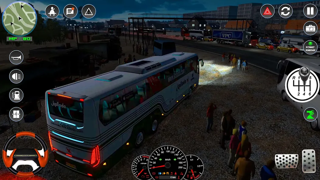 Bus Simulator 2023 - City Bus MOD APK: Безлимитные деньги и все автобусы — скриншот 1 Bus Simulator 2023 - City Bus MOD APK: Безлимитные деньги и все автобусы — скриншот 1