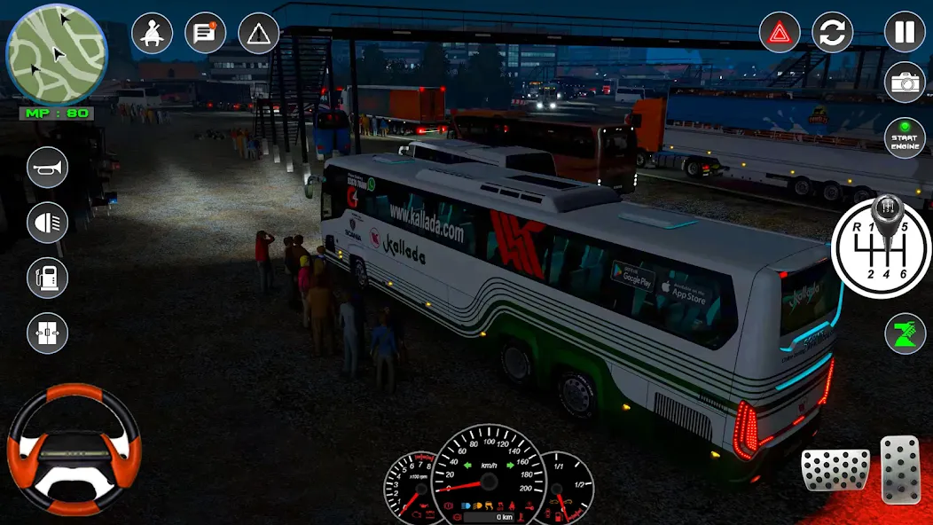 Bus Simulator 2023 - City Bus MOD APK: Безлимитные деньги и все автобусы — скриншот 2 Bus Simulator 2023 - City Bus MOD APK: Безлимитные деньги и все автобусы — скриншот 2