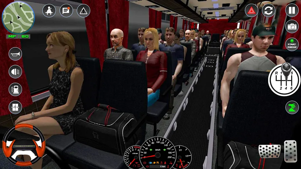 Bus Simulator 2023 - City Bus MOD APK: Безлимитные деньги и все автобусы — скриншот 3 Bus Simulator 2023 - City Bus MOD APK: Безлимитные деньги и все автобусы — скриншот 3