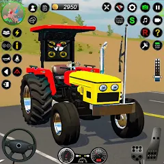 Real Farmer Tractor Drive Game взлом на Андроид — Безлимитные деньги и топливо