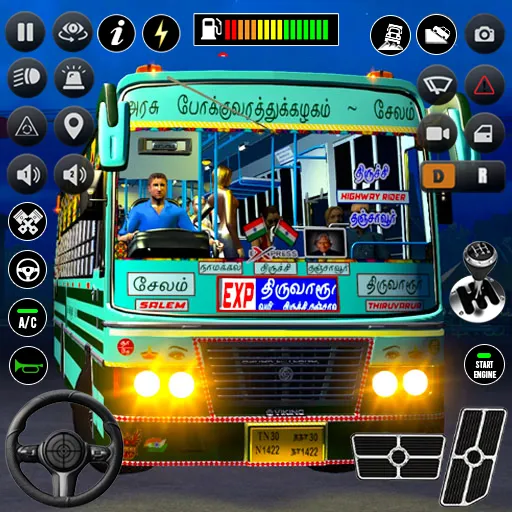 Скачать Real Passenger Bus Driving Sim на Андроид с модом — Безлимитные деньги и топливо — скриншот 1 Скачать Real Passenger Bus Driving Sim на Андроид с модом — Безлимитные деньги и топливо — скриншот 1