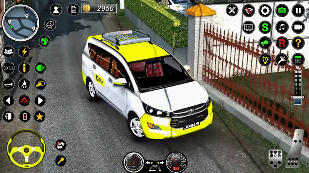 City Taxi Games Taxi Simulator — взломанная версия, Безлимитные деньги и топливо — скриншот 3