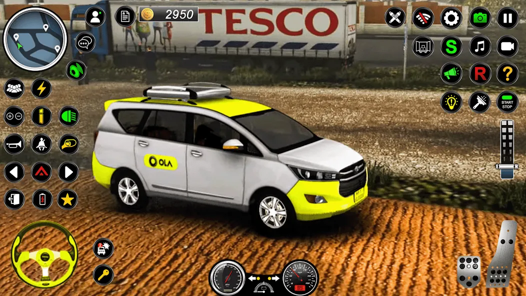 City Taxi Games Taxi Simulator — взломанная версия, Безлимитные деньги и топливо — скриншот 4